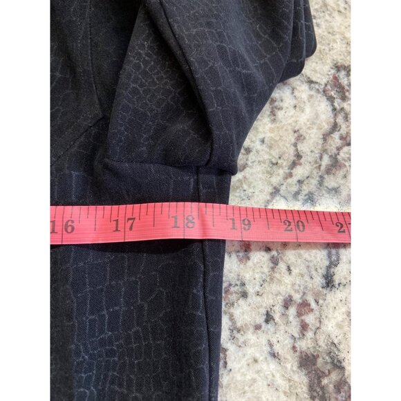 Norton McNaughton Women Jacket Size 8 Black Textured Long Sleeve Career Mob Wife - Picture 7 of 9